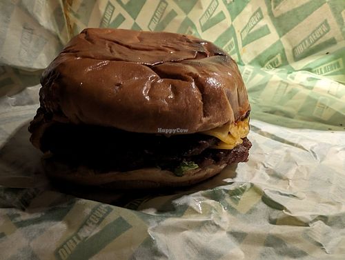 Hot Burger at Dirty Vegan Burgers by Taster in Antony