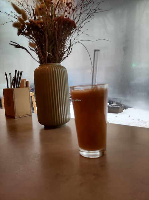 Mixed juice at Vegan Vibes in Berlin