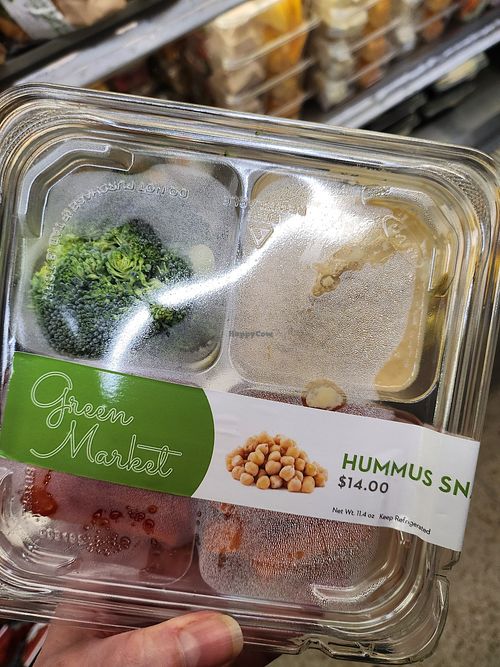 Hummus box at ORD - Green Market- T3 in Chicago