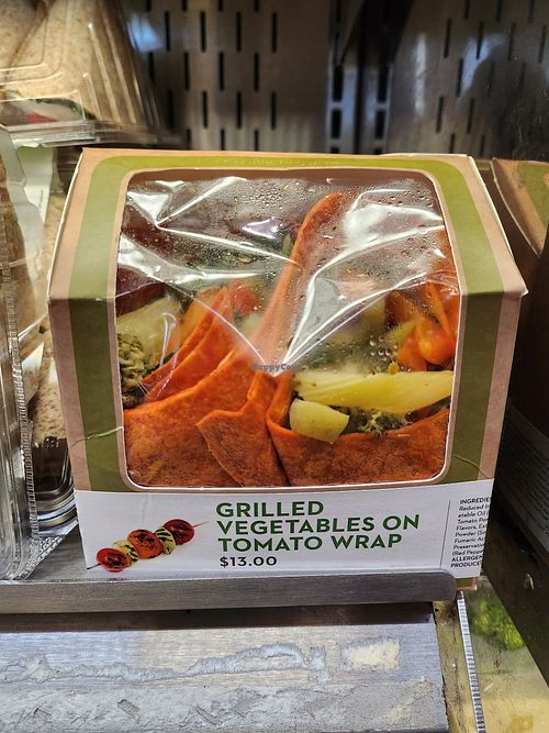 Veggie wrap at ORD - Green Market- T3 in Chicago