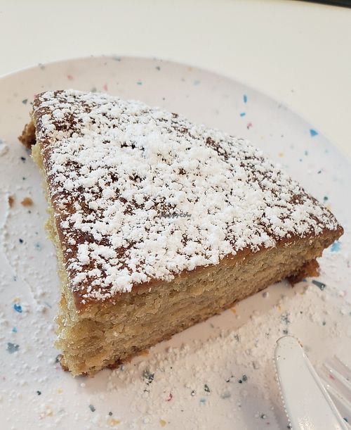 Lemon Olive Oil Cake at The Moody Vegan in Los Angeles