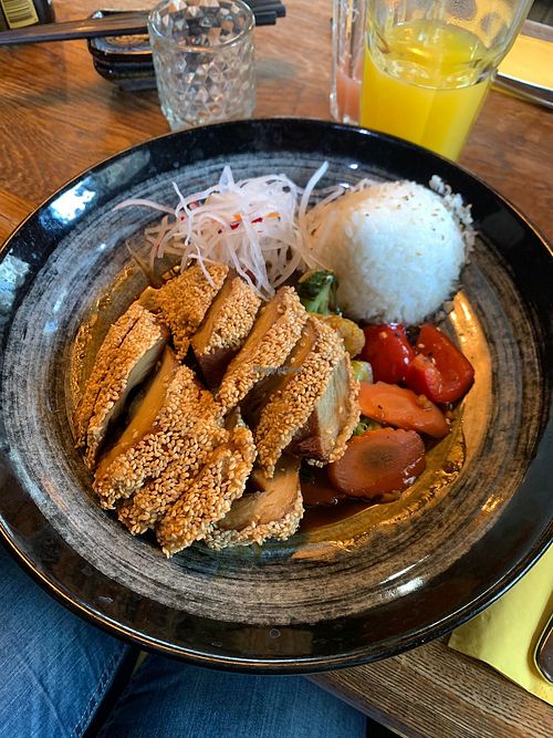 Vegane Ente  at Saigon in Oehringen