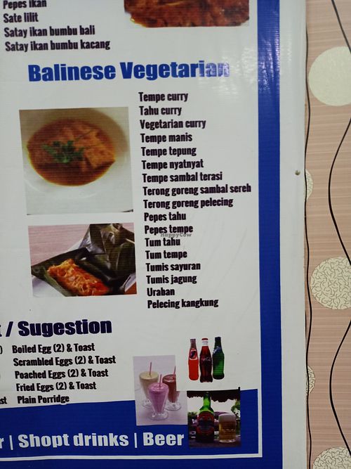  at Warung Jegeg in Lovina