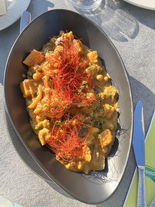 Curry vegetables  at Berggasthaus Braunbergstüble in Oppenau