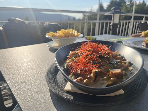Curry vegetables  at Berggasthaus Braunbergstüble in Oppenau