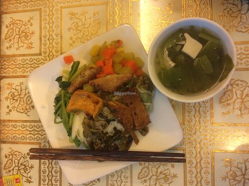 Rice with mix veggies  at Loving Hut - Bien Tinh Thuong in Da Nang