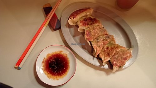 Vegan gyoza at WILL YOU CURRY ME? in Fukuoka