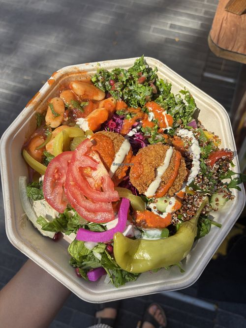   at Levant Kitchen - Southbank Centre Food Market in South East London