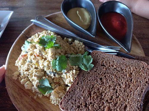 Tofu scramble at Orion Cafe in Koh Phangan