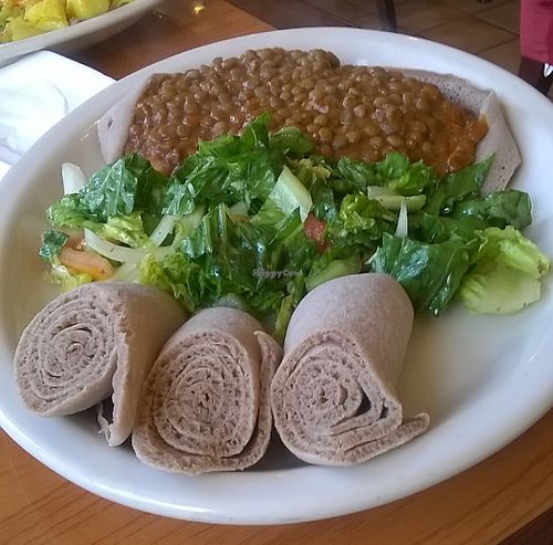 Vegan lentil dish -- very delicious! at Fast N' Tasty in Buffalo