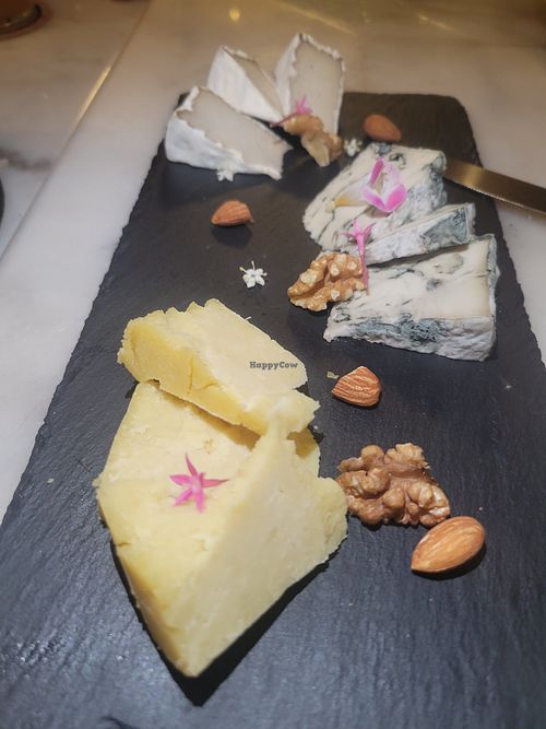 Aged vegan cheese at Plant Bistro in Ubud
