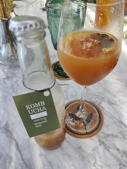 kombucha at Plant Bistro in Ubud