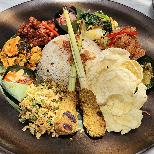 nasi campur at Plant Bistro in Ubud