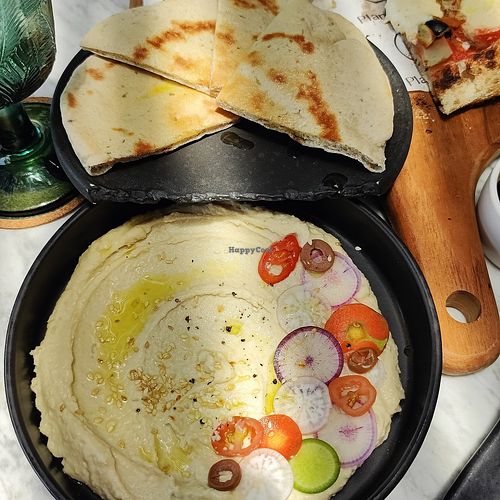 classical hummus at Plant Bistro in Ubud