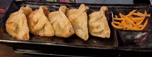 Vegetable gyoza at Umami Ramen in Bordeaux