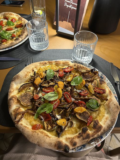 fibra vegetale   at Ammodo - La Pizza di Daniele Vaccarella in Palermo