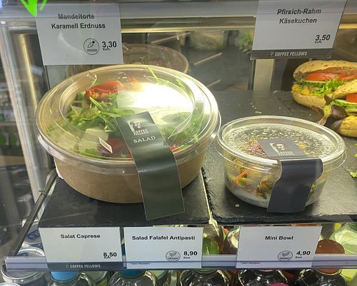 Salads   at Coffee Fellows in Chemnitz