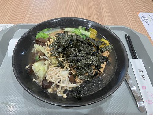 Fried Tofu Meal at TPE - Vege Creek 蔬河 - T2 in Taoyuan City