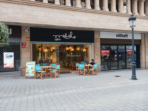 Exterior at Mahalo Poké in Albacete