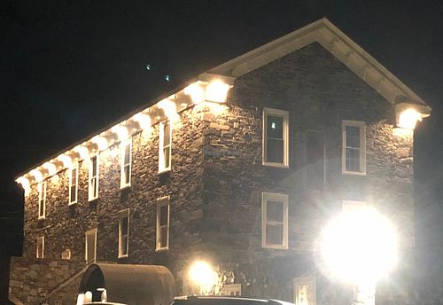 Dharma Bums at night at Dharma Bums in New Hope