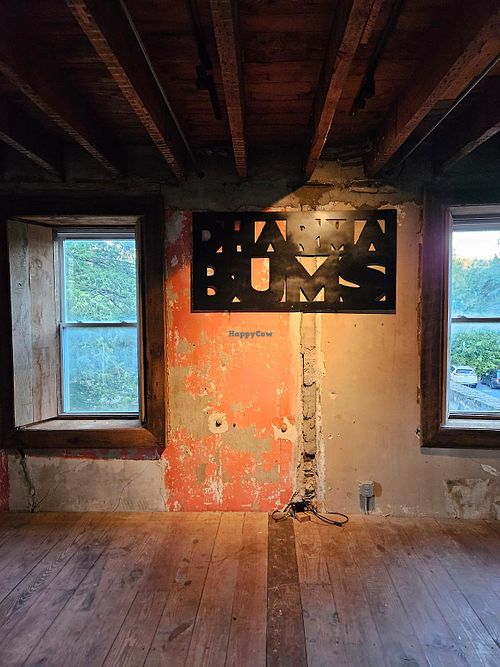 Upstairs event space at Dharma Bums in New Hope