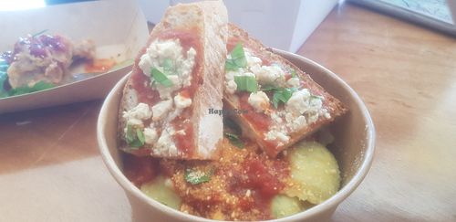 Ravjul Malti (Maltese Ravioli) at Veġetali in Alnwick