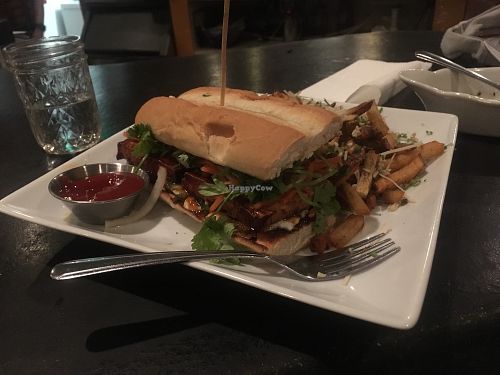 Vegan Bahn mi  at Bauer's in Modesto