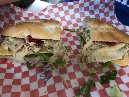 The Tuscan Pollo  at Nonno's Plant-Based Butcher in Hamilton