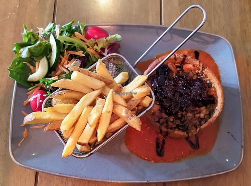 Vegan Tart at The Punchbowl Inn in Woodstock