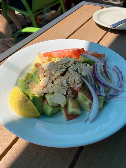 Appocado salad at DaDeo Restaurant in Edmonton