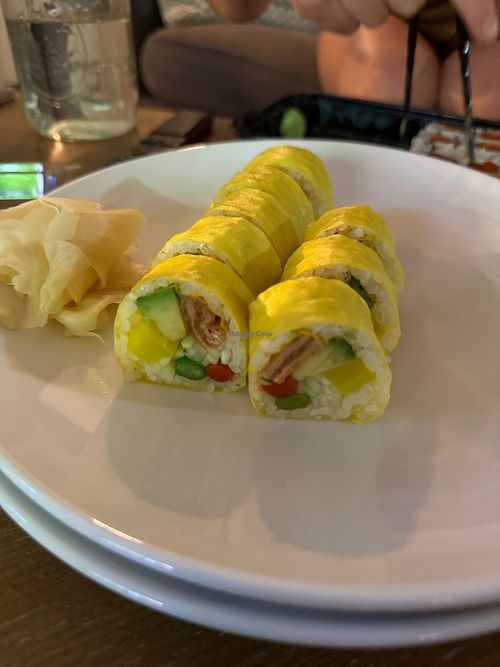 Veggie roll  at Kazan in Albany