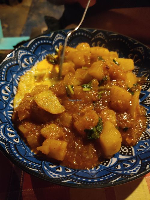 Egg Curry at Baan Namchaa in Koh Phayam