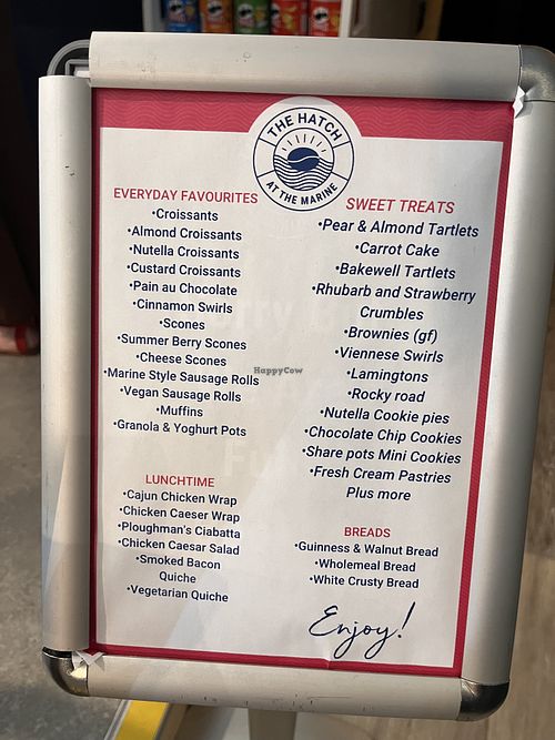 Menu Aug-23  at The Marine Ballybunion in Ballybunnion