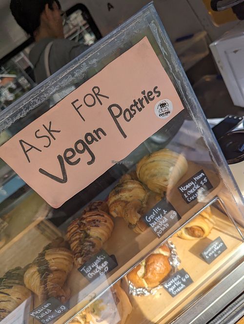 Vegan pastries every day! at Chuchu Bakehouse  in Dunedin