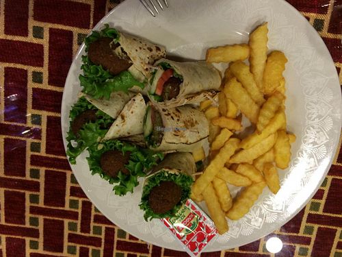 Falafel Wrap at Kebabooz in Fukuoka