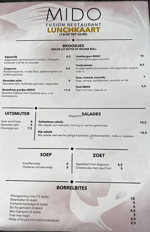  at Mido Fusion Restaurant  in Zeist