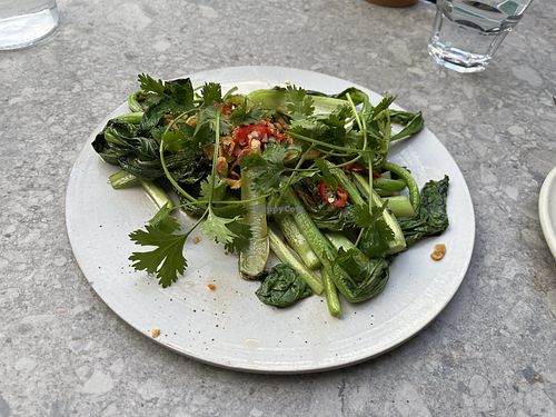 Asian veggies at Zermatt Kitchen in Zermatt