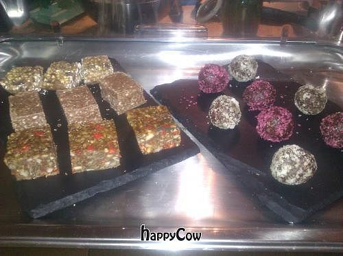 Raw sweets at Nama at Nama Artisan Raw Foods in West London
