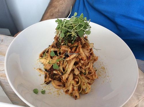 Pasta. at Nama Artisan Raw Foods in West London