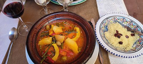 Delicious tagine at Casablanca in Menton
