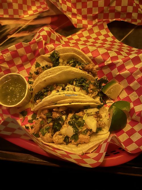 Vegan tacos  at The Florida Room in Portland