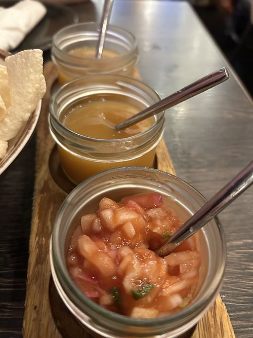 Pickles   at Nu Delhi Restaurant Lounge in Belfast