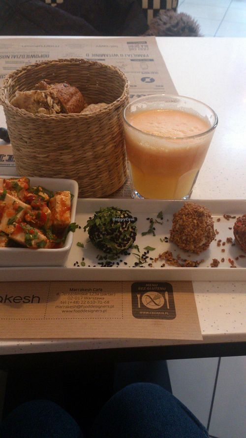 Breakfast at Marrakesh Cafe in Warsaw