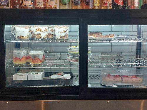 Les desserts 😍😍 at Le Lapin Noir in Rennes