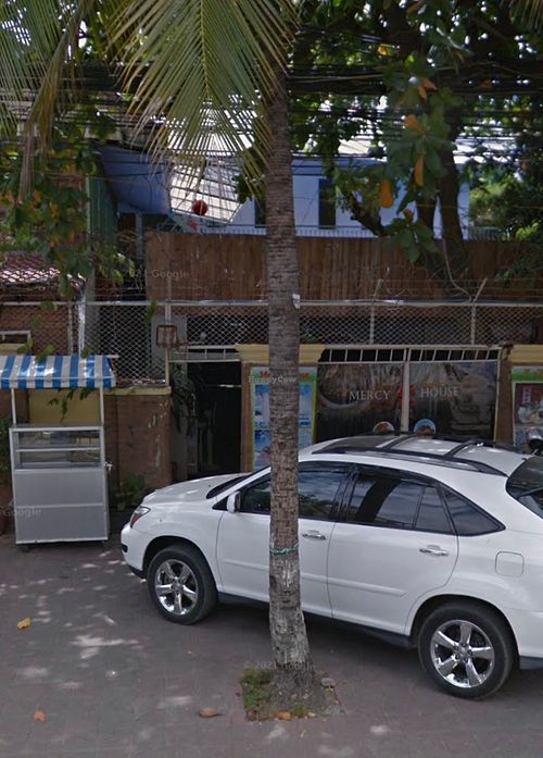 Entrance  at Mercy House in Phnom Penh