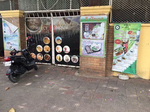 shop front at Mercy House in Phnom Penh