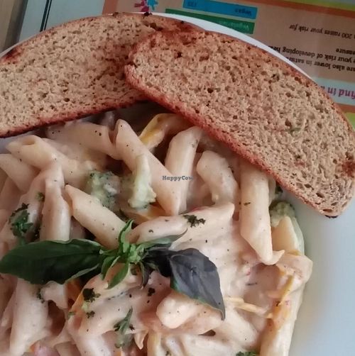 Creamy garlic pasta at Carrots - Cloud Kitchen in Bangalore