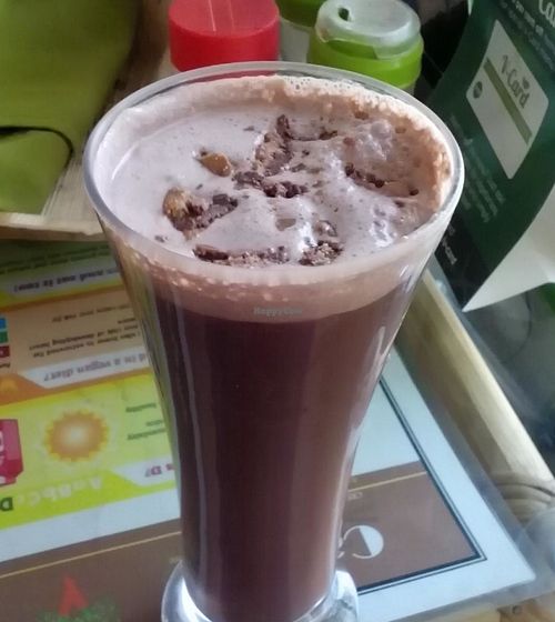 Bourbon Vanilla thingy shake  at Carrots - Cloud Kitchen in Bangalore