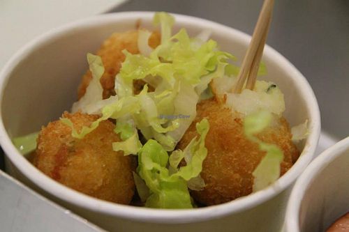 Potato Pops at Veganburg - Marina Bay in Central Singapore