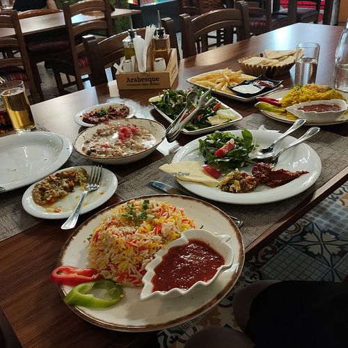 Every single dish would have been a delight if the evening staff had been more attentive and, crucially, honest in their explanations  at Restorant Arabesque in Tirana